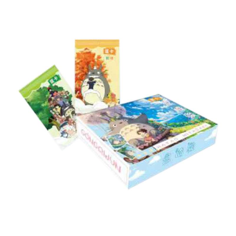 Genuine Hayao Miyazaki Anime Collection Card Chihiro and Chihiro Haal Mobile Castle Card Children Toys Christmas Gift