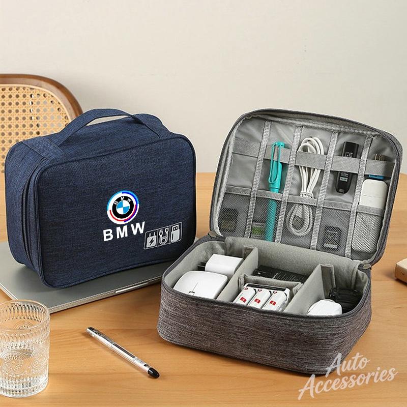 Car Separate Storage Bag Business Trip Multi-function Storage Travel Bag For BMW 50th Anniversary 3 5 Series E83 F16 E70 Sticker