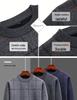 Woodpecker Dad Fleece-Lined Sweater: Warm, Thick Knit for Autumn/Winter – Ideal for Middle-Aged and Elderly, Perfect for Grandpa.