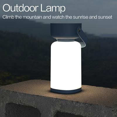 Drahtlose Camping Licht Tragbare LED Umgebungs Licht Zelt Nacht Lampe mit 3 Farbe Temperatur &