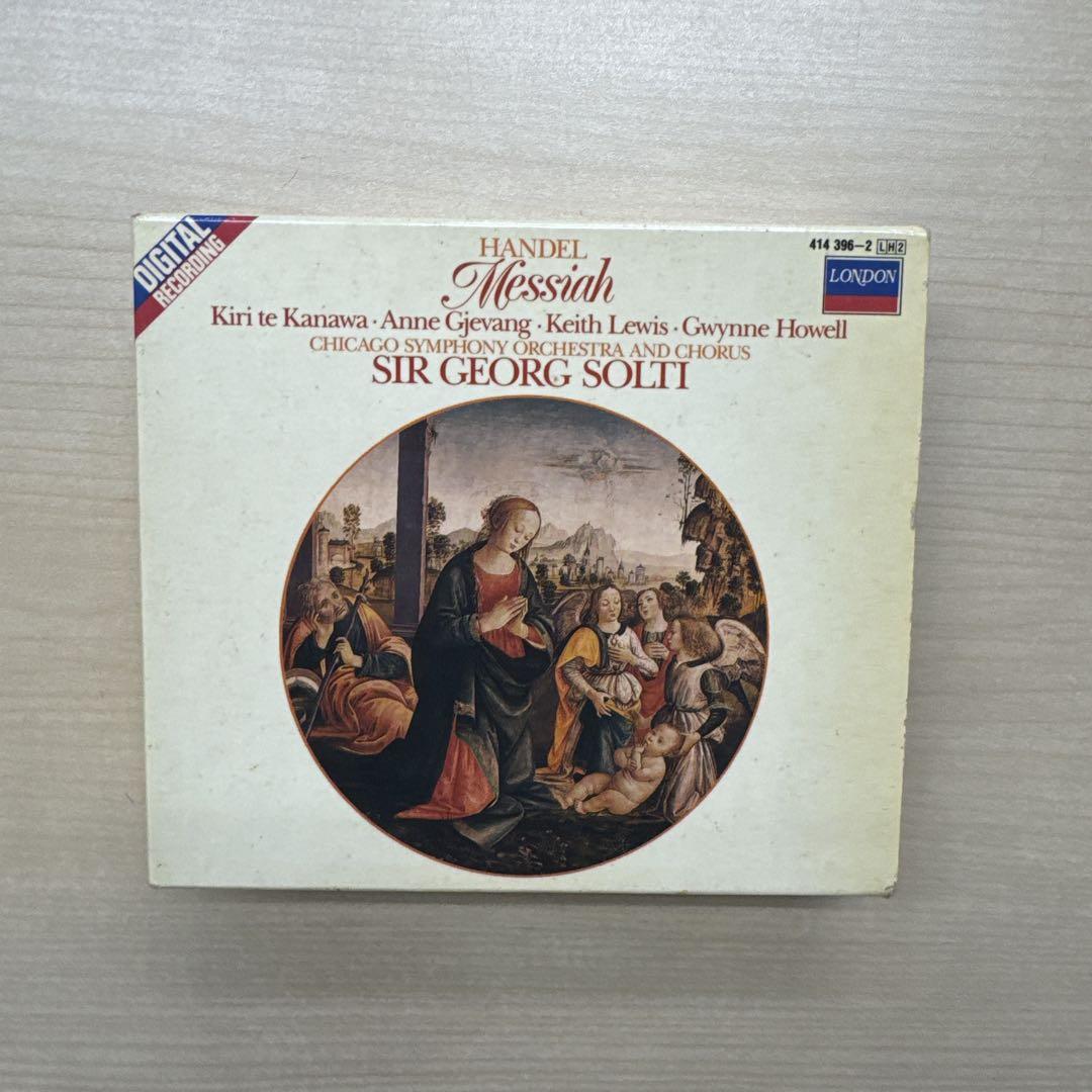 

[USED] 2007CD Classic 2 Disc Handel Messiah Sir George Solti