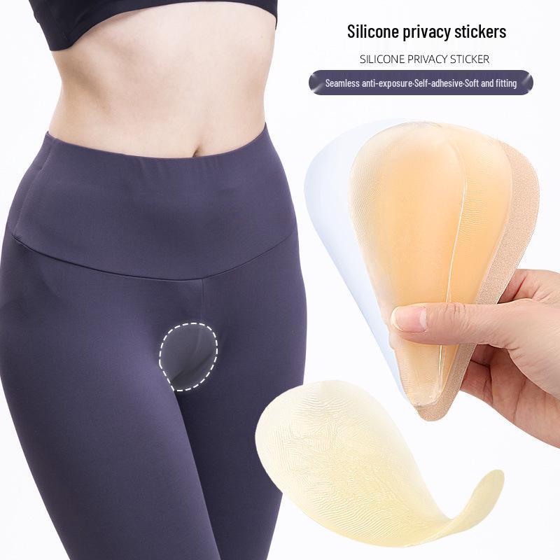 "Naadloze Zelfklevende Siliconen Tepelbedekkers voor Sport, Yoga en Zwemkleding".