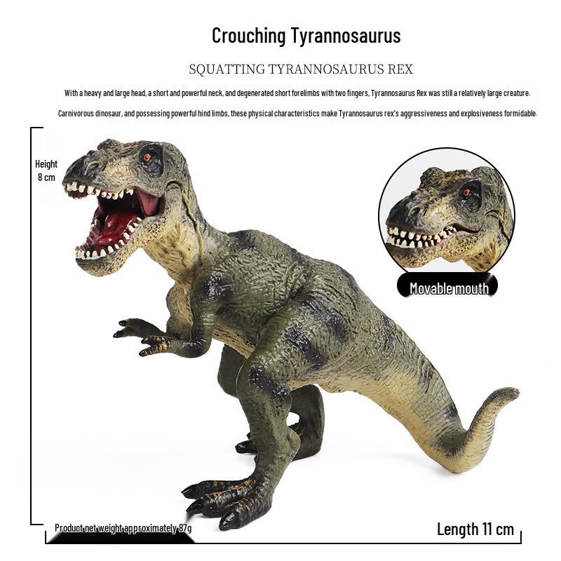 Cross-border Jurassic Dinosaur Dragon Toy - Children s Birthday Gift & Car Decoration