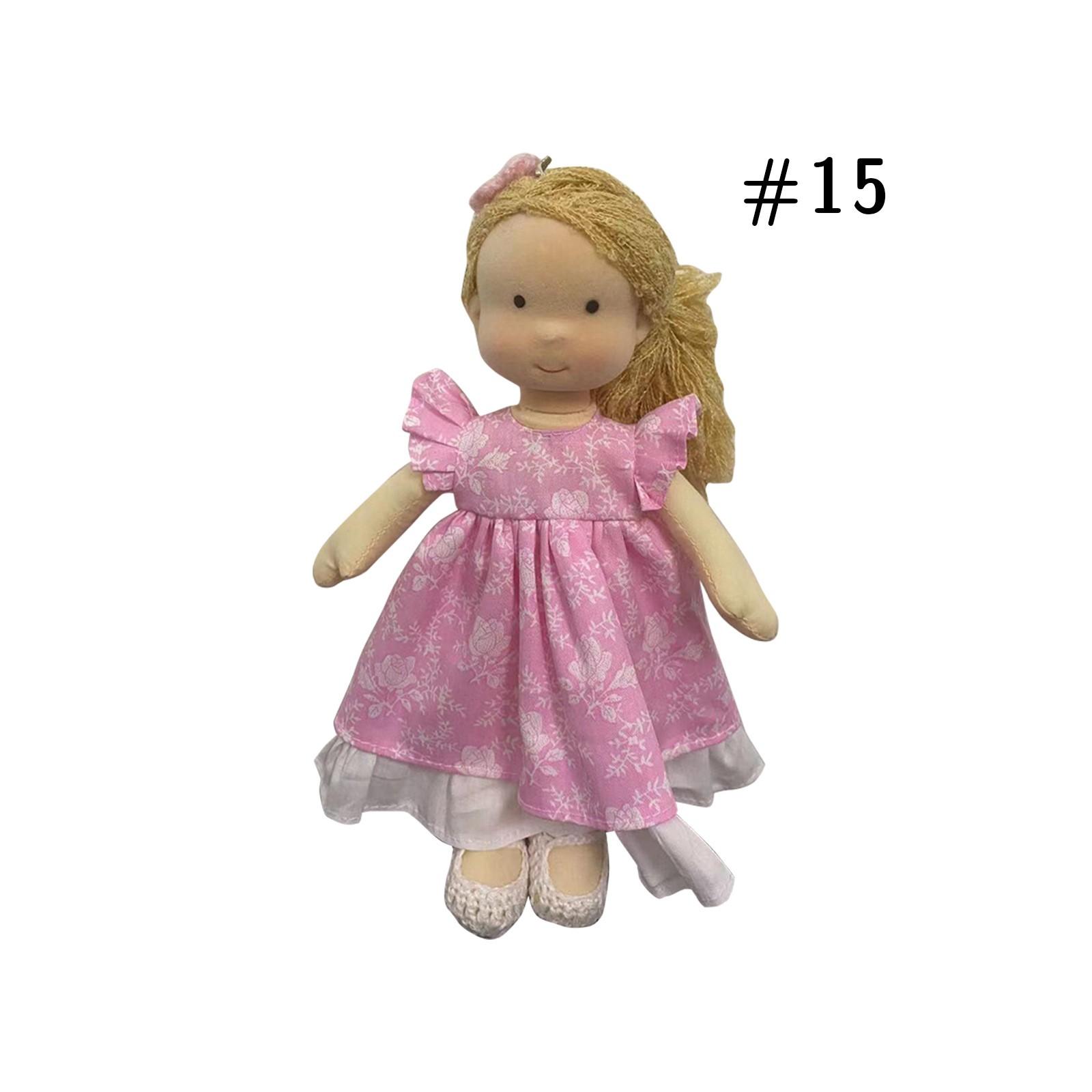 

Мягкая игрушка кукла, тряпичная кукла для малышей, подходит для девочек, подарок на день рождения, рождественский подарок на плюшевую игрушку One Size