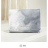 Ladies Wallet 2023 Cute Creative Small Card Holder Marble Pattern Modern Fashion Short Coin Purse Casual Money Bag PU Leather