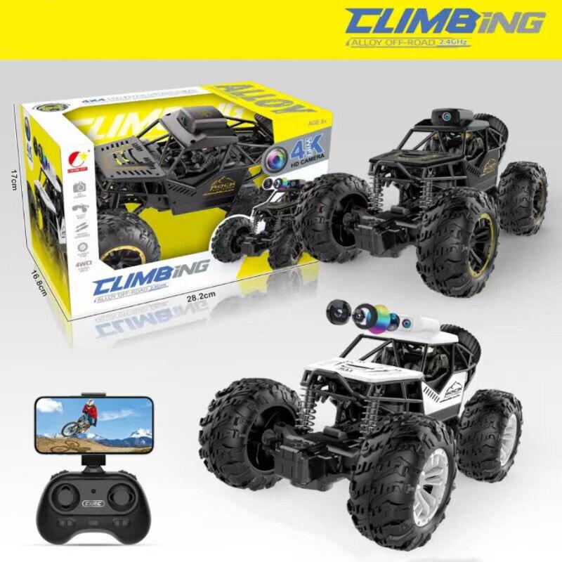 Zhixin Yuncai RC Off-Road Vehicle with 8K Camera, LED & App Control