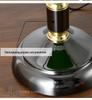 Vintage Green Banker Desk Lamp: Eye-Caring Bedside Light Inspired by Old Shanghai