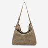 Autumn and winter suede woven bag 2025 new niche design simple commuter versatile shoulder bag large capacity handbag