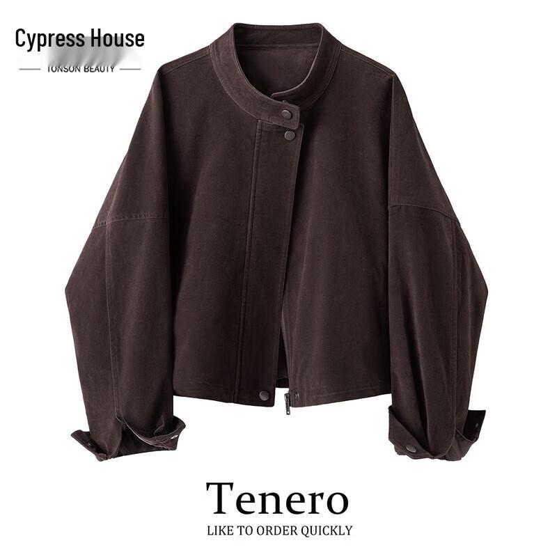 

Женская осенняя повседневная куртка в стиле ретро Sisbosh M