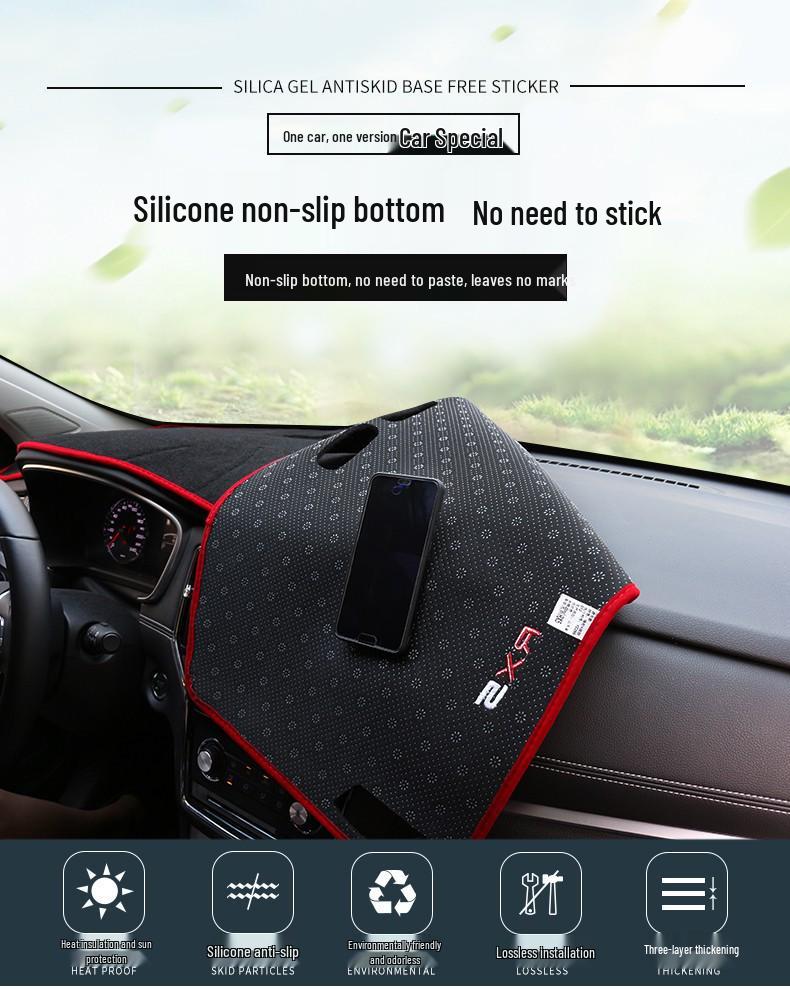 Sunshade Mat for Landwind Xiaoyao (2017-2018) Dashboard: Light Blocking & Sun Protection