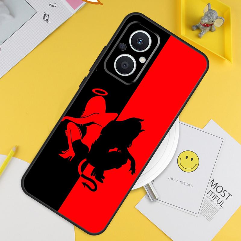 Satan Nun Devil Girl For OPPO Reno 14F 13F 12F 11F 13 12 11 10 14 Pro 7 8 Lite 8T OPPO Find X5 X6 X8 X9 Pro Case