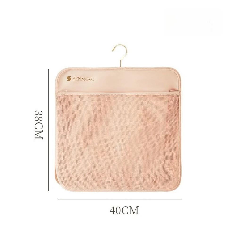 

1pc Hanging Clothes Organizer Bag Multi-Pocket Underwear Socks Storage for Home/Dormitory Wardrobe Durable Space-Saving Design