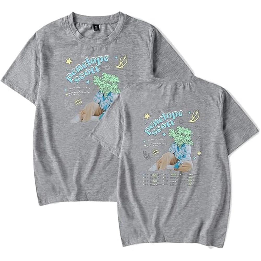 Penelope Scott Merch Tshirt Classic Print Crew Neck Short Sleeve Mens And Womens Fashion Clothing
