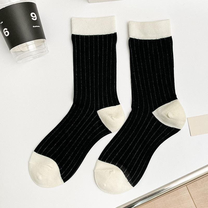 Women Socks Spring Summer Ultra Thin Stockings Japanese Style Bamboo Fiber Transparent High Long Tube Mesh Socks Fashion Female