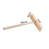 Crepe Spreader Bamboo Pancake Scraper Pancake Spreader 23x13x3.5cm Kitchen Tool for Baking Pancakes Crepes Kitchen Tools