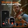 2026 New Outdoor Military Men's Smart Watch Is Equipped with GPS LED Lighting Compass Wireless Communication IP68 Waterproof  Smartwatch Music 540mah