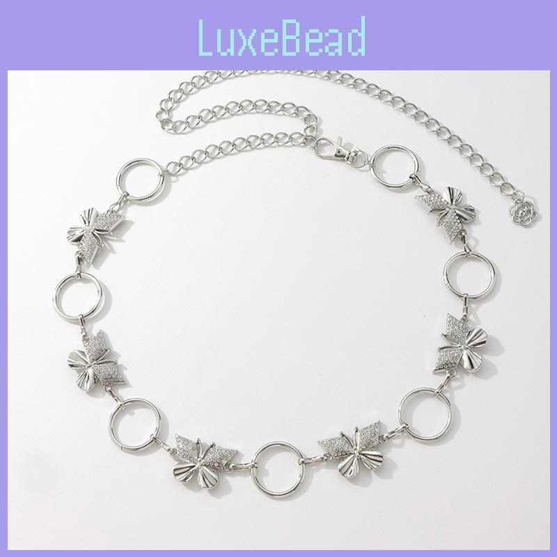 Water Butterfly Diamond Waist Chain For Women With Chic Style And Adjustable Fit