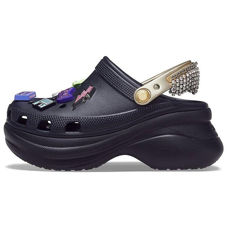 Crocs Classic Clog Comfortable Round Toe Slip-On Clogs Women clogs Black 207251-001 34-35