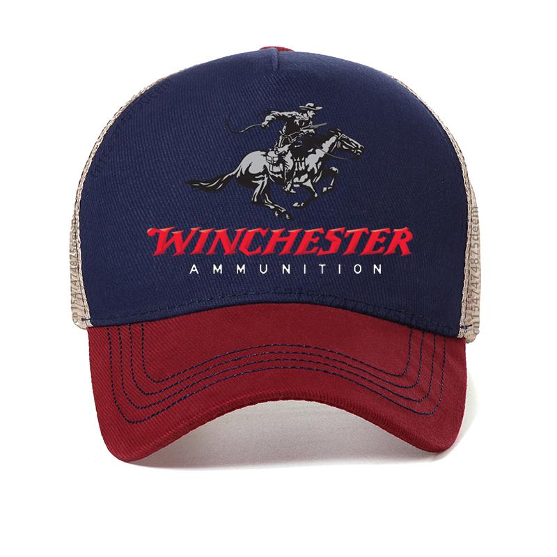 Berretto da Baseball Tattico Winchester per Tiro Sportivo Cappelli da Pesca Uomo Cappello da Giungla per Esterno Escursionismo Cappelli Traspiranti in Rete