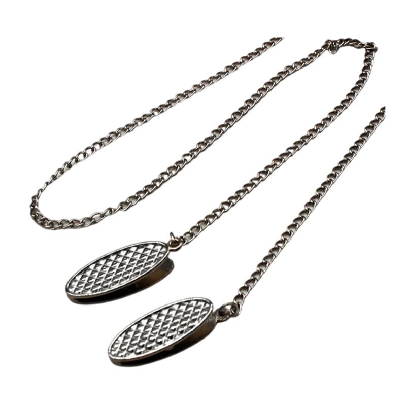 Reusable Napkin Holder Clips Napkin Neck Chain Clips Race Bib Clips Worker Gears for Professionals and Students