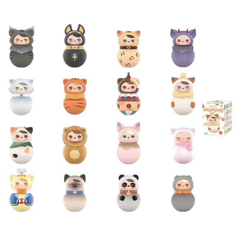 

POP MART PUCKY Мяут Стакан Коллекционная Фигурка Продукты-Сюрпризы, Один Сюрприз-Бокс