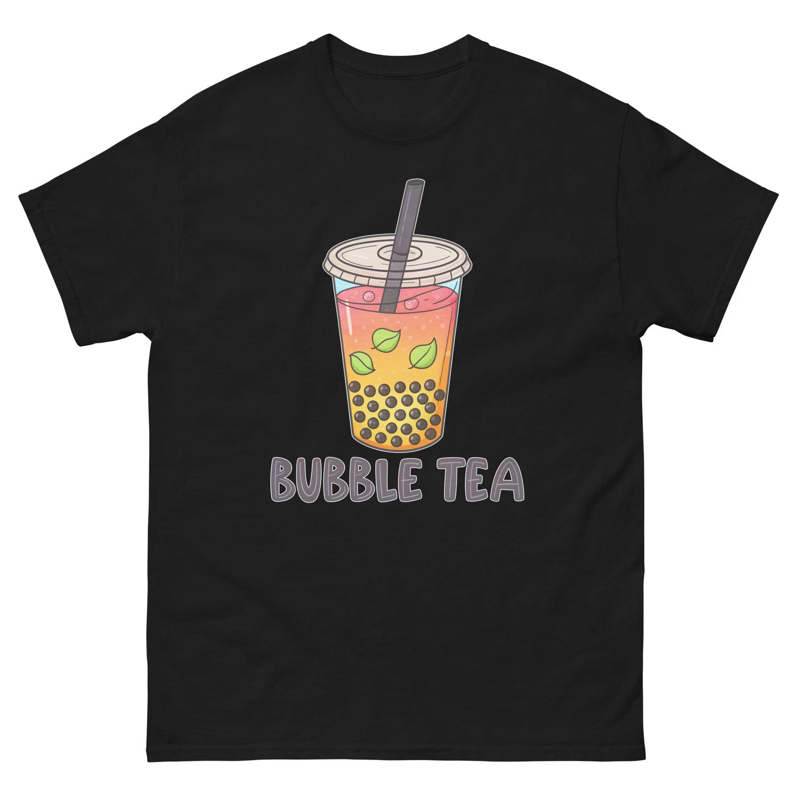 Bubble Tea Drink Delicious Popular Beverage T-Shirt XL