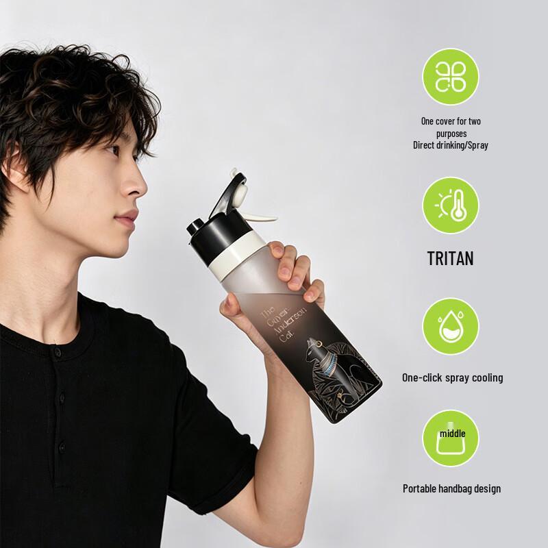 British Museum Spray Sport Water Bottle