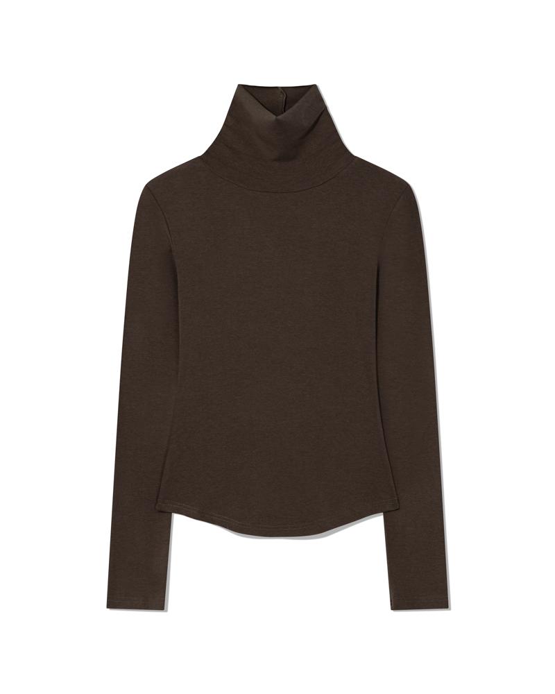 MOAA Sleek Warm Turtleneck (Khaki)
