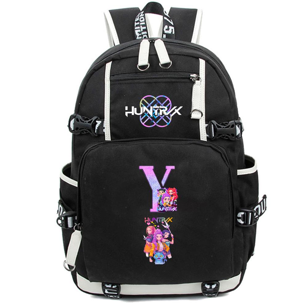 Roztomilý Kreslený K-Pop Lovci Démonů Batoh Velká Kapacita Školní Taška na Knihy Laptop Unisex Studenti Chlapec Dívka Školní Taška Cestovní Outdoorová Taška