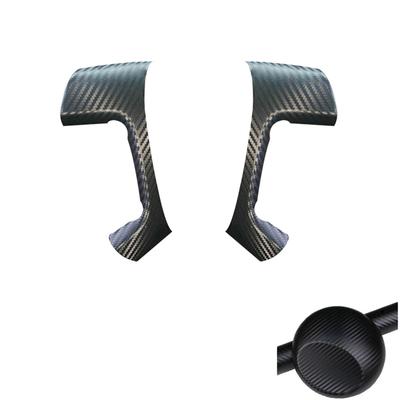 Calcomanía de Superposición de Radio de Volante con Aspecto de Fibra de Carbono Nuevo Para Silverado Tahoe 2007-13