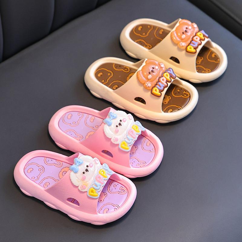 Childrens Cartoon Slippers With Non Slip Pvc Soles For Summer Indoor Comfort
