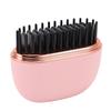 Mini Hair Straightener Brush Cordless Rechargeable Multifunctional Hair Straightener Comb Pink