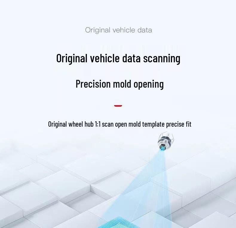 Compatible Tesla Model Y Cyclone Wheel Hub Caps & 19'' Rim Protectors