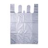 Silver-Gray XL Plastic Dustproof Clothing Storage Bag with Handles