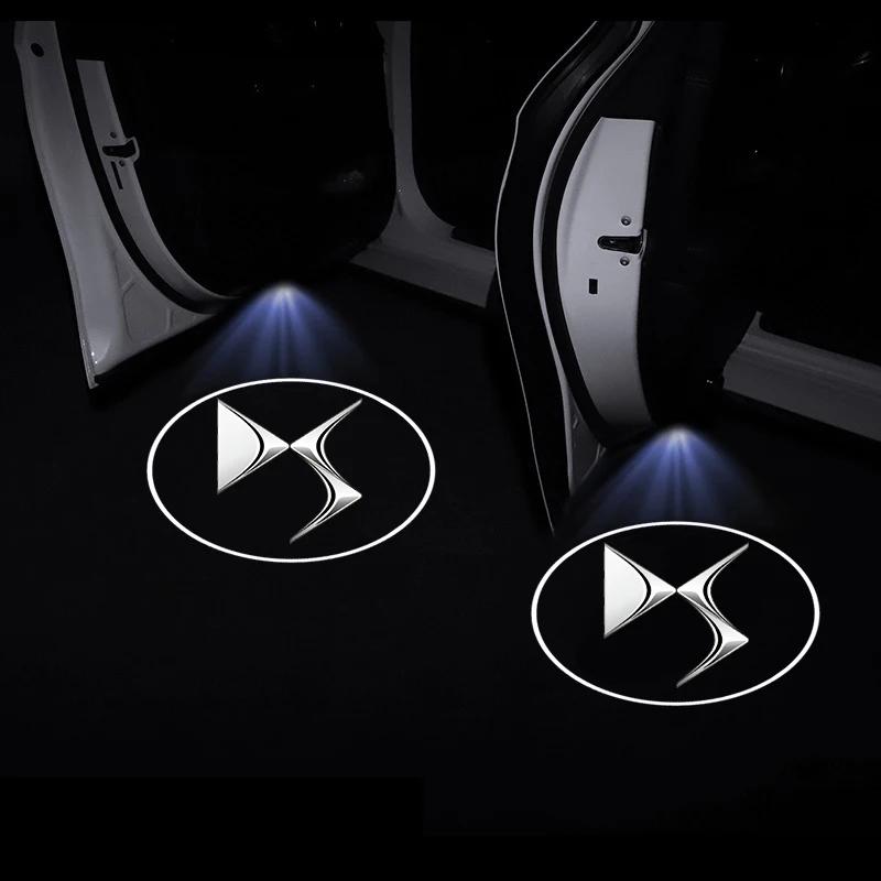 Für Citroen C1 C3 C4 DS 2CV VTS Picasso Cross Auto Tür LED HD Willkommen Höflichkeit Schatten Projektor Lampe Logo Licht Auto Zubehör
