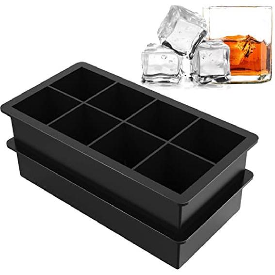 Perfect Ice Cube Silicone Cube Maker Form Cake Pudding Chocolate Molds Easy to Remove Ice Trays Fade Resistant 6