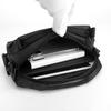 Men's Sports Crossbody Bag Multi-Pocket Small Square Bag Women Solid Color Shoulder Bag