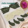 Grüner Phönix Handgewebte Xiuyu Jade Kühlende Augenmaske