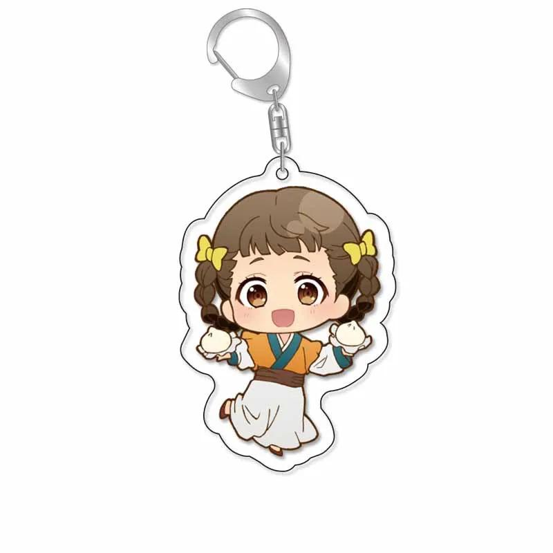 1pc Anime The Apothecary Diaries Cute Maomao Maomi Keychain Cartoon Keyring Bag Tag Baji Trendy Gift