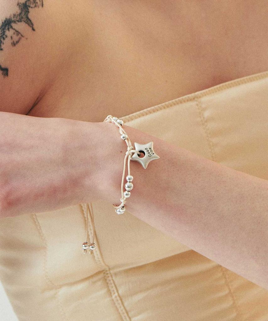 August Harmony Vintage Star String Note Bracelet