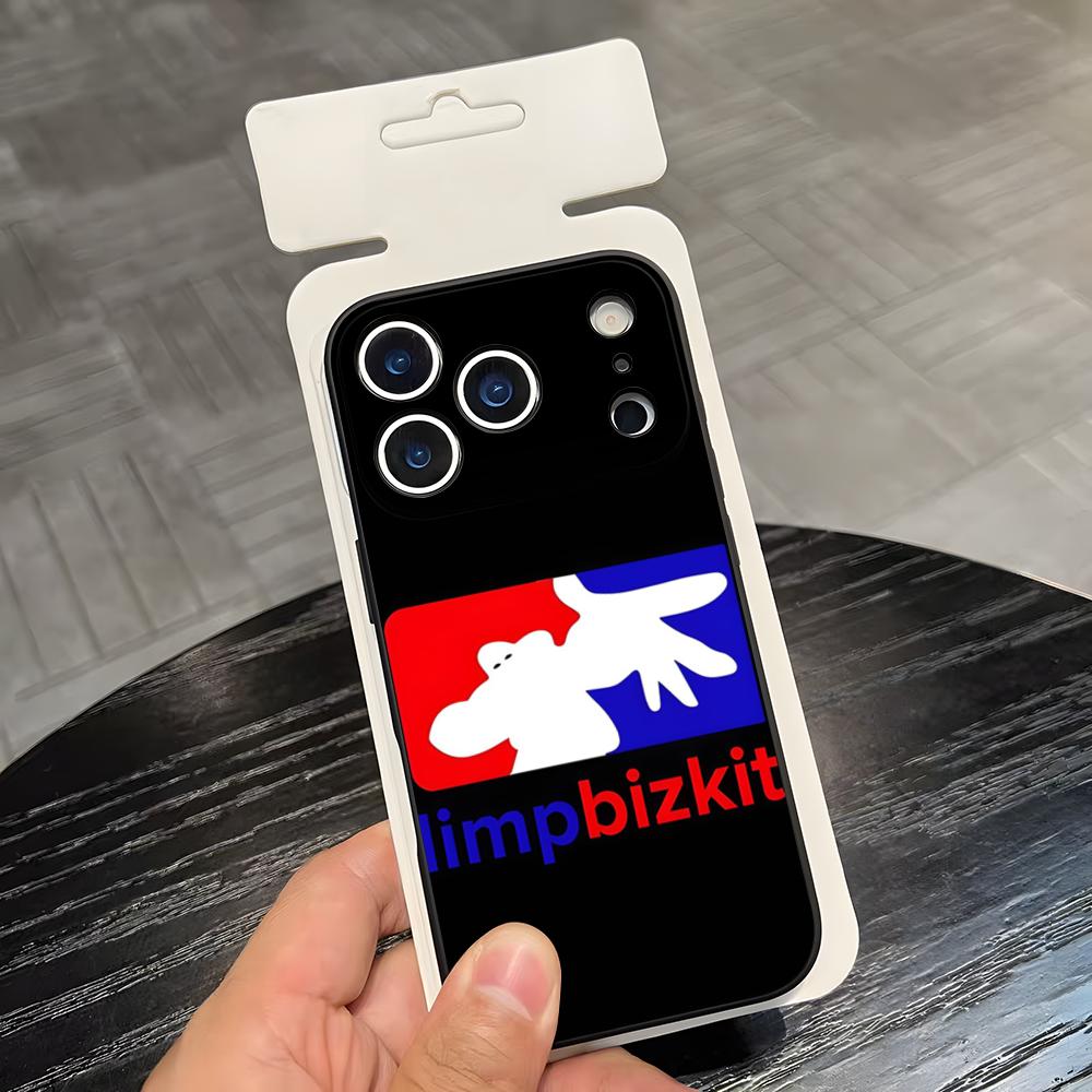 Rock Band L-Limp Bizkit Phone Case For IPhone 17 Air 16 E Pro Max 15 14 13 Mini 12 Pro 11 Max Plus Black Soft Shell