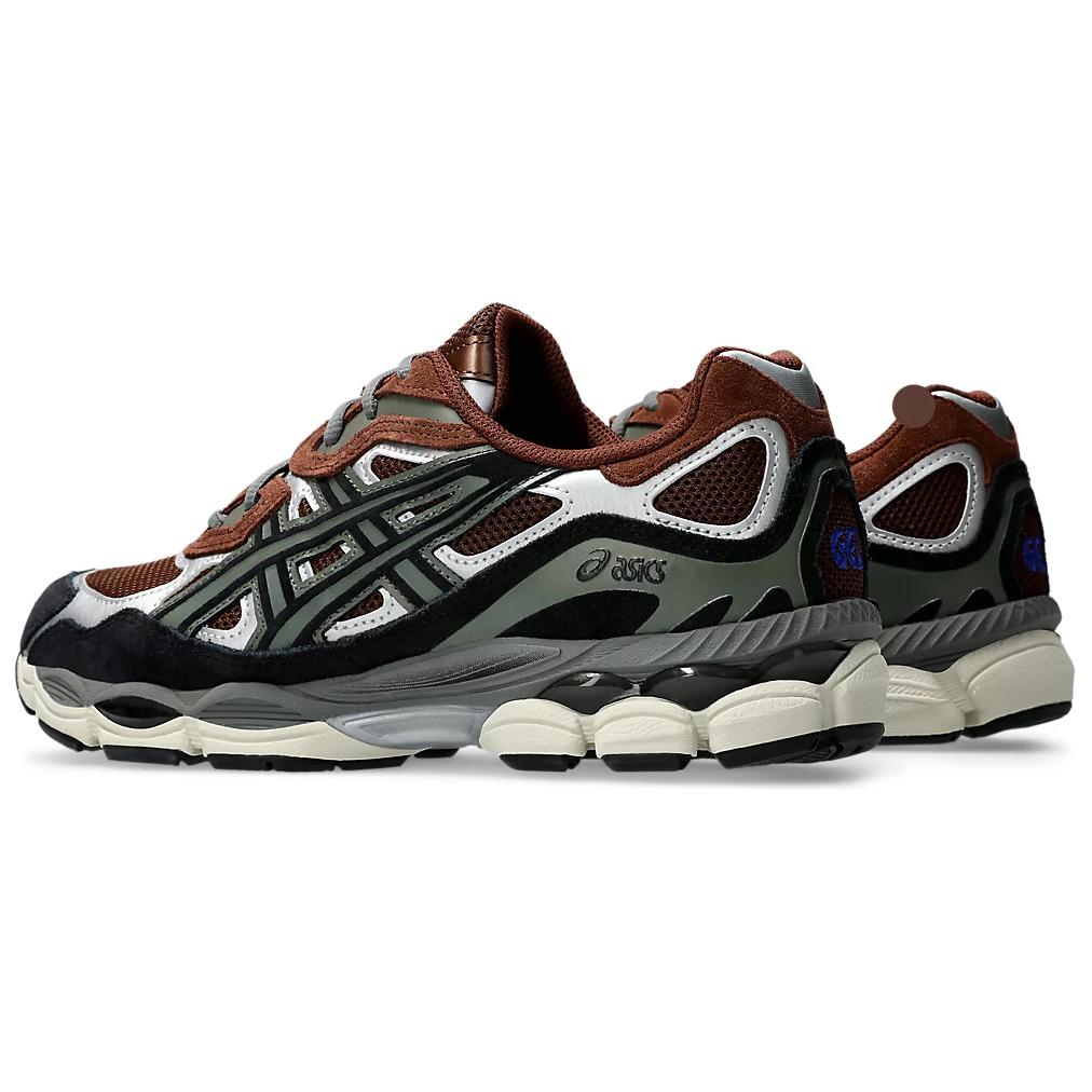 New Asics Gel NYC Reddish Brown Steeple Grey 1203A383-200