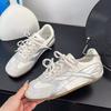 Fashion String Bead Vintage Casual Sports Shoes for Women Leather Hiking Sneakers Women's Platform Walking Athletic Shoe Unisex Loafers