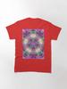 Pentangle Pastel Shades Multicolored Kaleidoscope Pentangle Pattern 11 Classic T-Shirt