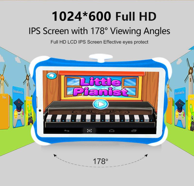 7-inch A8 Children's Learning & Entertainment HD Tablet