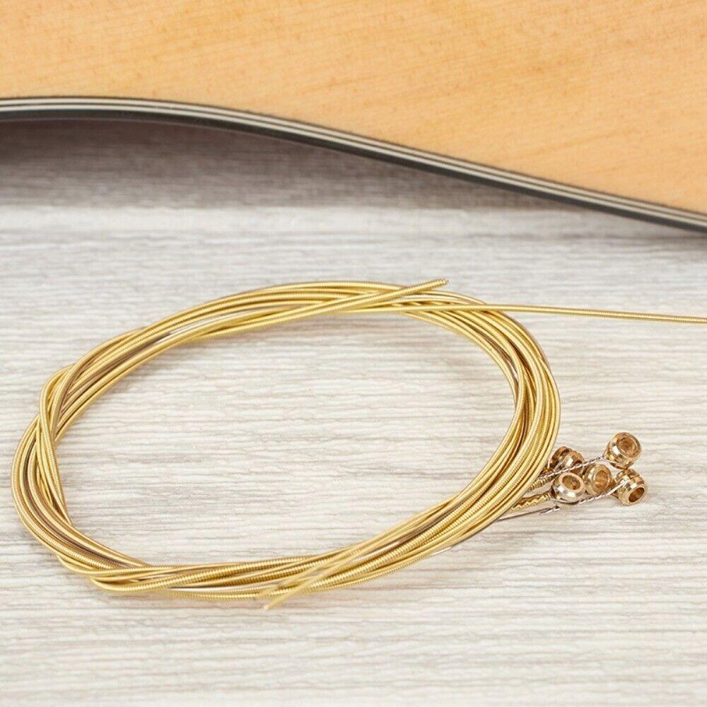 6Pcs Durable Guitar Strings Copper Alloy Nylgut Strings Ukelele Accessories