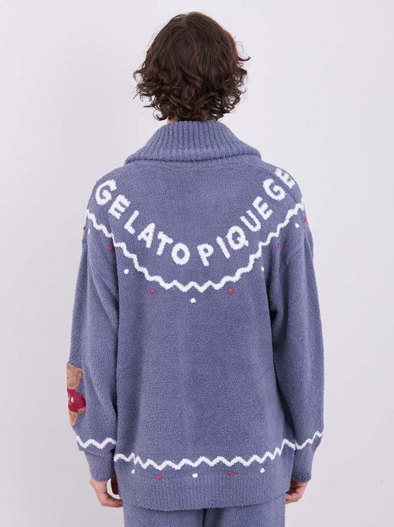 HOLIDAY UNISEX Nordic Shawl Cardigan PUNT245170 NVY [Gelato Pique]