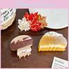 Acetate Stylish Maple Leaf Hair Clip Charming Mushroom Claw Clip Women For