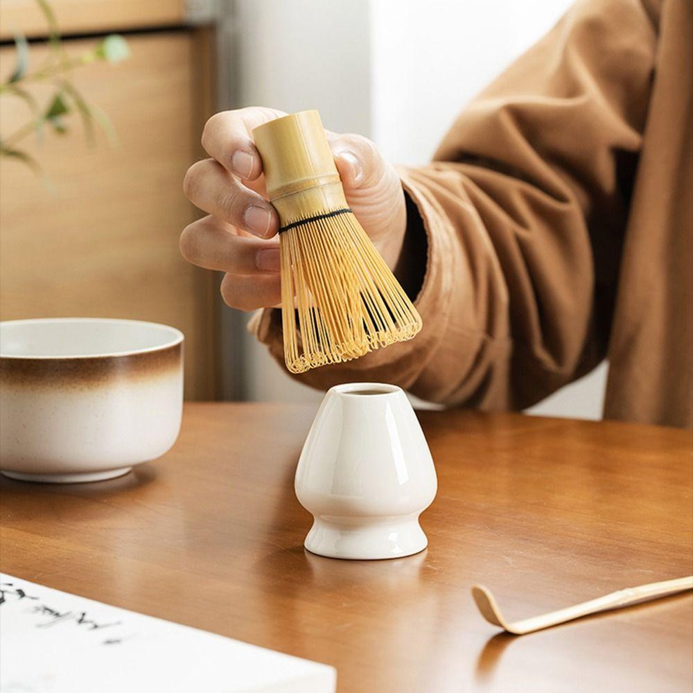 4/6PCS Reusable Matcha Whisk Set Food Grade Japanese Chasen Traditional Match Bowl Stirring
