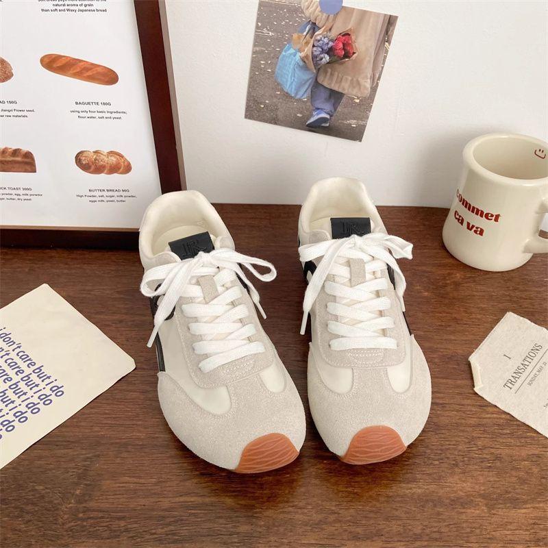 2025 fashion versatile new spring women's shoes ugly cute asymmetrical big toe niche casual style Forrest Gump training shoes women